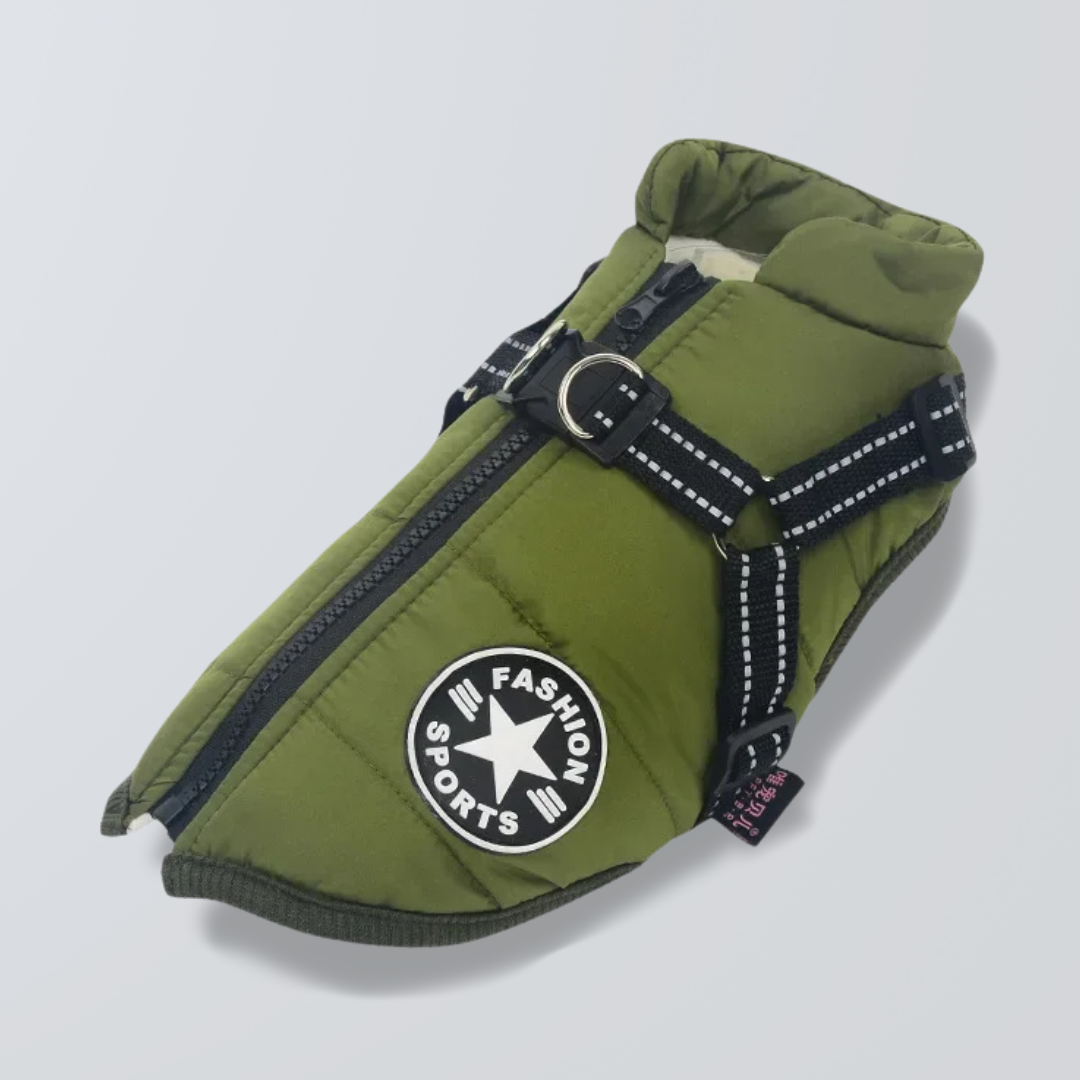 Gilet Hivernale Étanche - DogLove Confort+