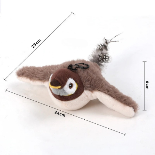 Catfri® Moineau Dansant – Le Compagnon de Jeu Ultime pour Votre Chat