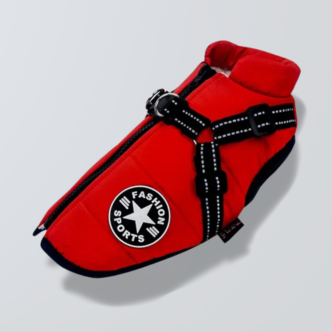 Gilet Hivernale Étanche - DogLove Confort+