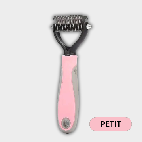 DuoBrush Pro - Brosse Démêlante 2 en 1 pour Chiens et Chats