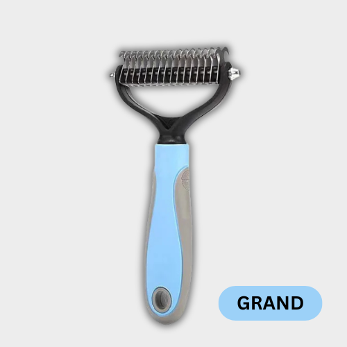 DuoBrush Pro - Brosse Démêlante 2 en 1 pour Chiens et Chats