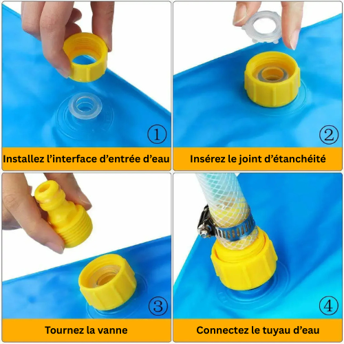 SplashFun 360° – Tapis de Jeu Aquatique pour Enfants & Animaux
