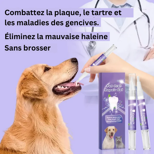 Gel bucal pour animaux - Pet Repair Gel™