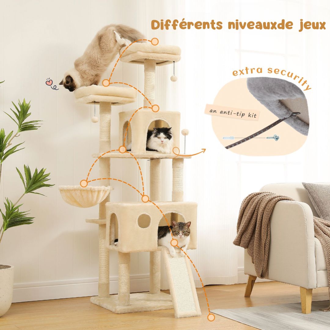 Grand Arbre à Chat "Le Paradis Félin"