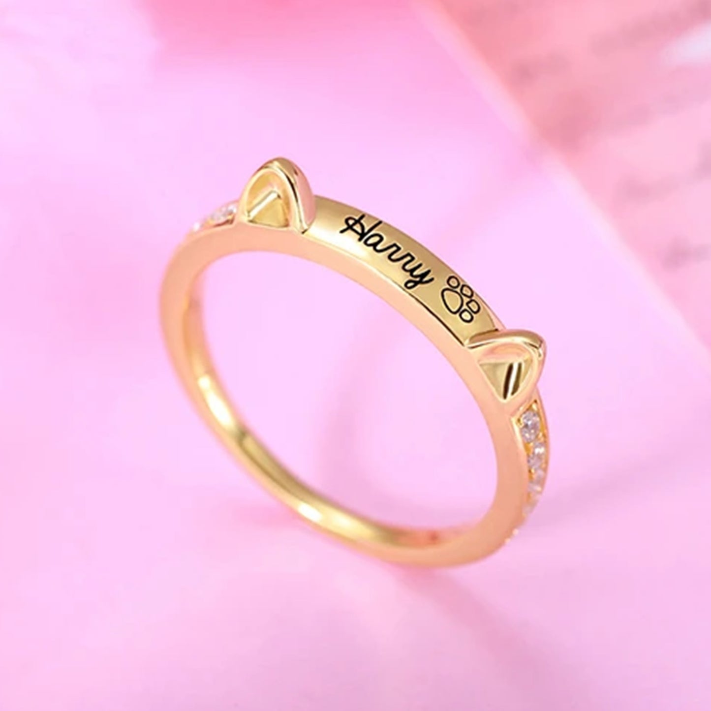 Bague personnalisable (Chien/Chat) - AnimaliAdore™