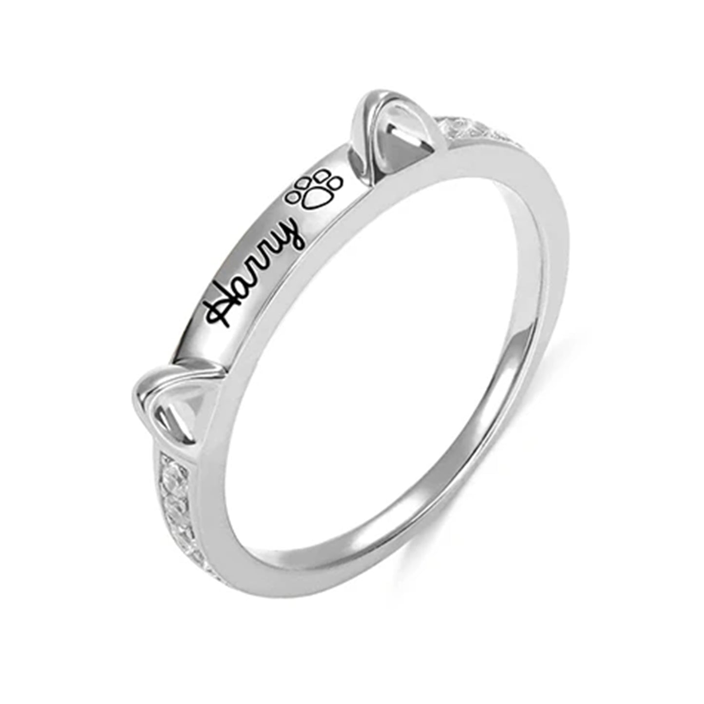 Bague personnalisable (Chien/Chat) - AnimaliAdore™