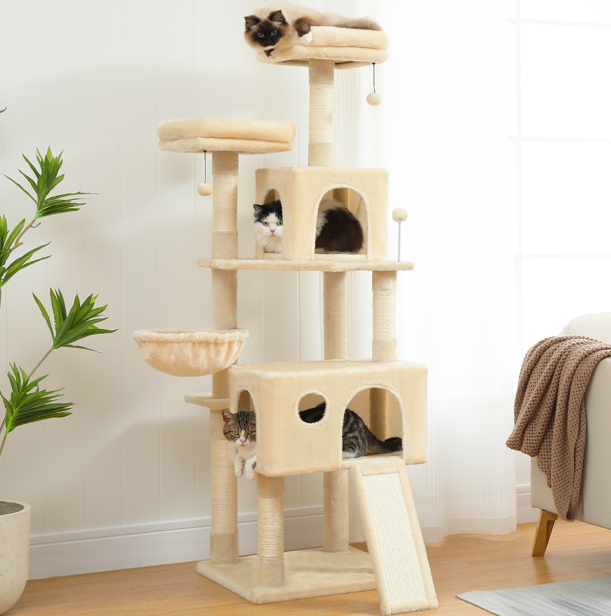 Grand Arbre à Chat "Le Paradis Félin"