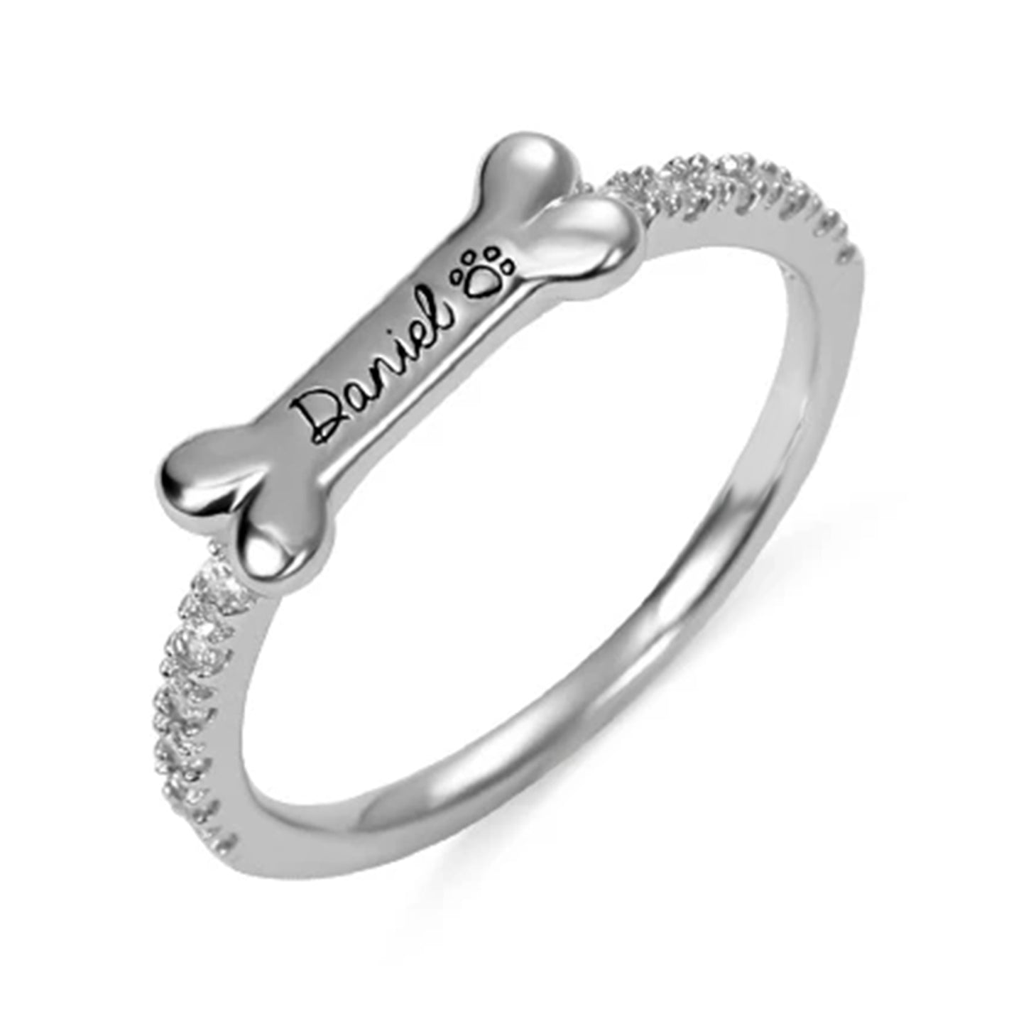Bague personnalisable (Chien/Chat) - AnimaliAdore™