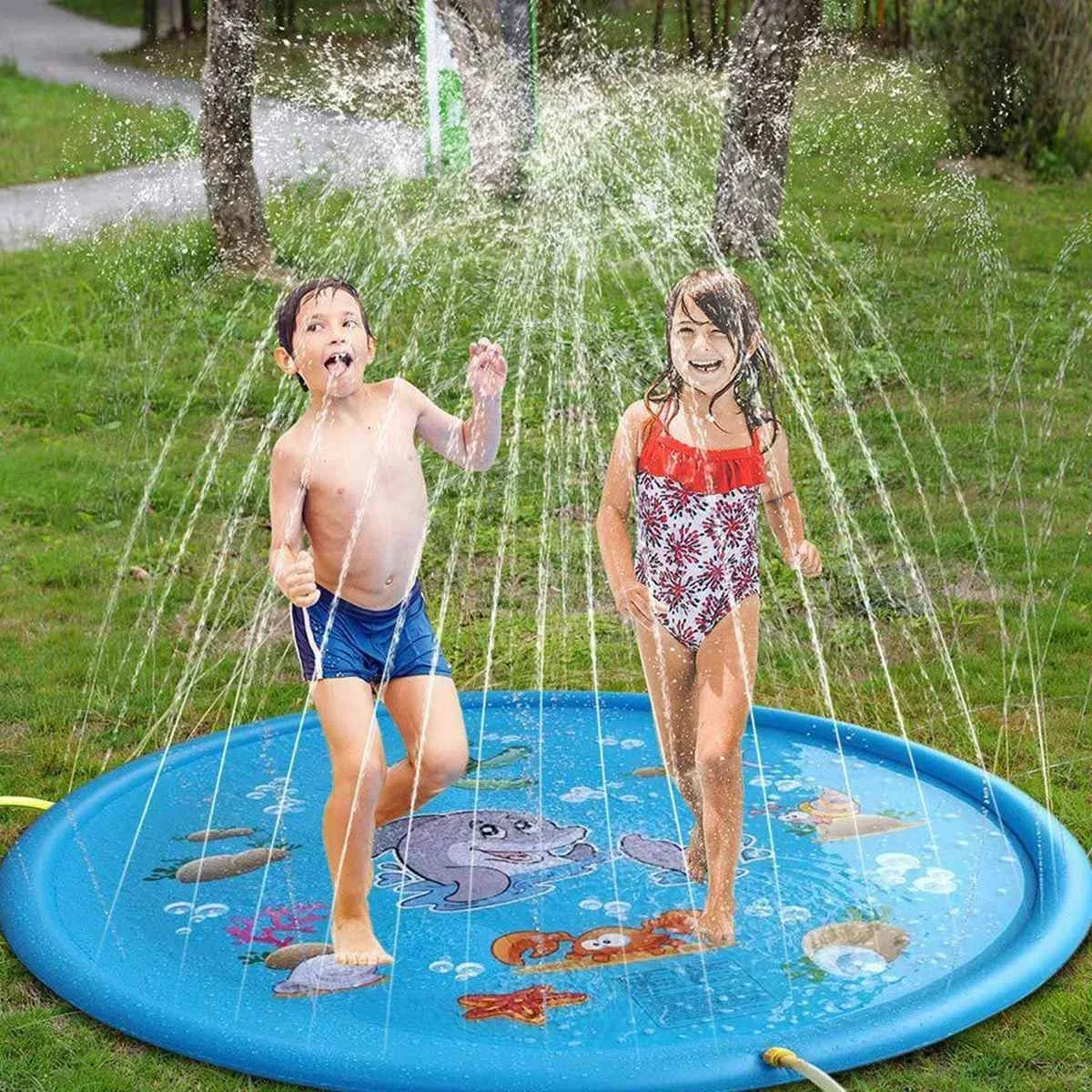 SplashFun 360° – Tapis de Jeu Aquatique pour Enfants & Animaux