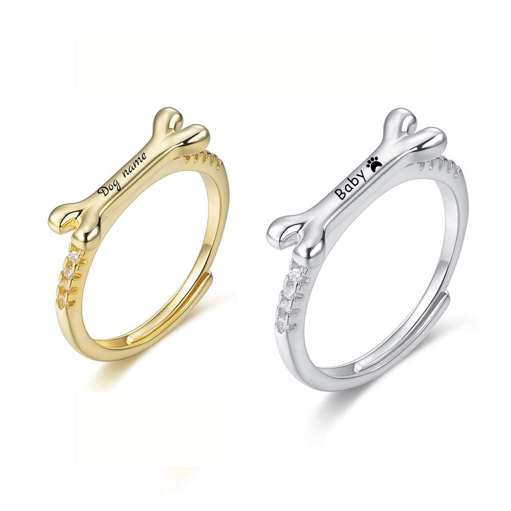 Bague Personnalisable (Ajustable) - AnimaliAdore™