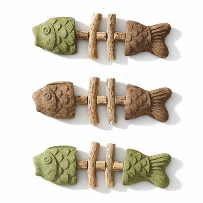 Jouet Dentaire Chat — Herbe à Chat Naturelle & Nettoyage des Dents