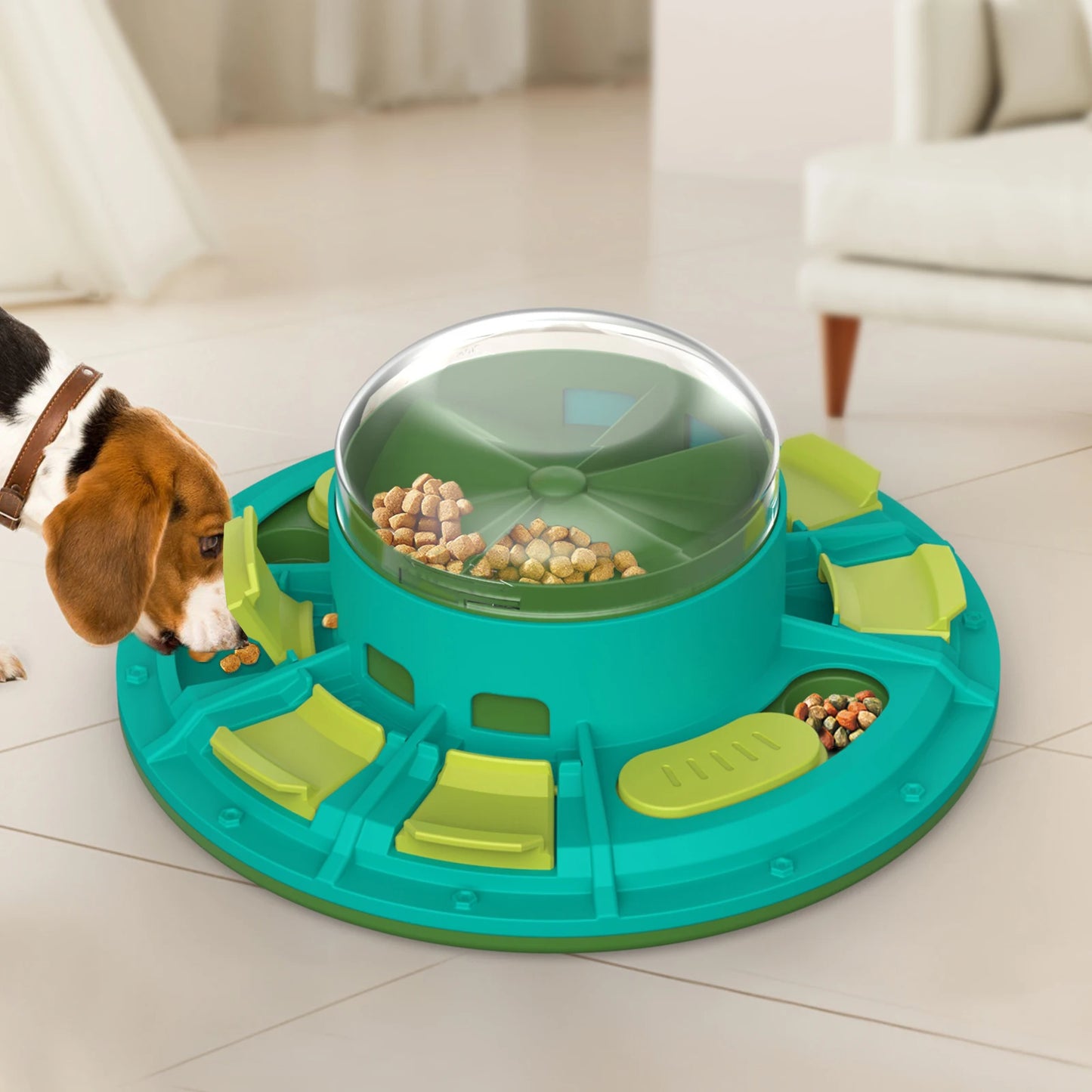 Gamelle pour chien pour Activité et Intelligence - BrainyBite™