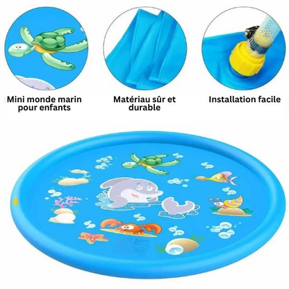 SplashFun 360° – Tapis de Jeu Aquatique pour Enfants & Animaux