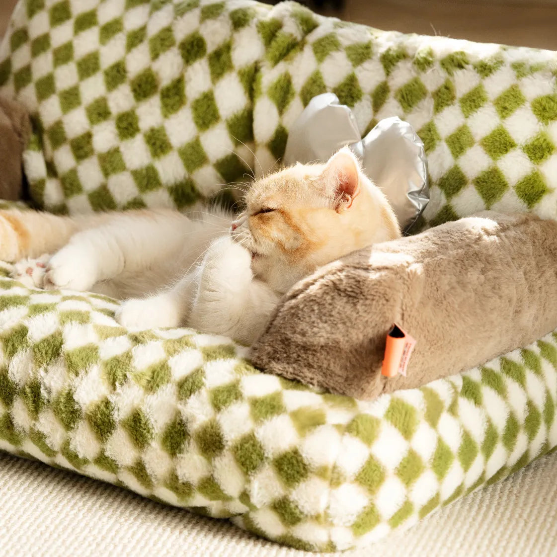 'KittyRepos' Lit Vintage Luxueux pour Chats